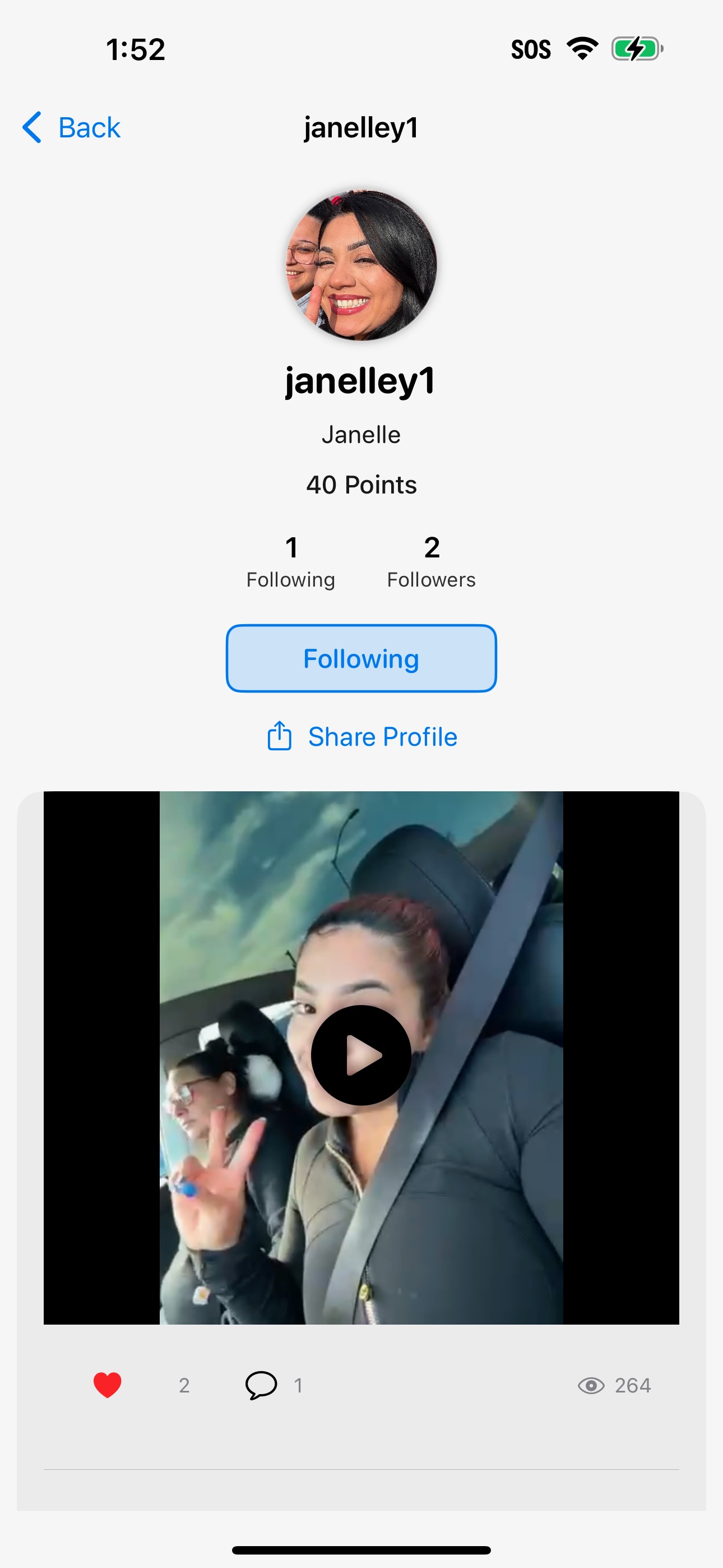 See Breakthrough app profile screen showing a feed of user posts and progress updates.